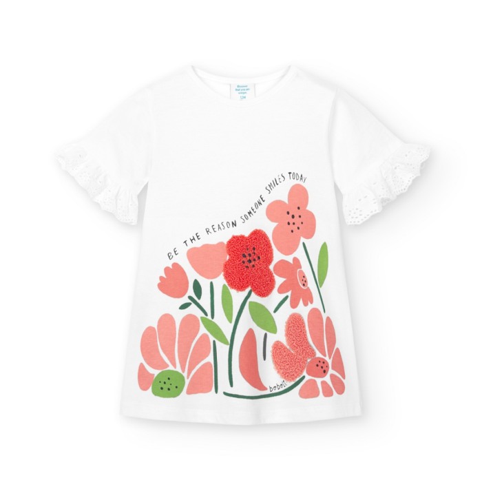 Rochie vara fetite 1-8 ani, bumbac better cotton imprimeu floral, brand Boboli -228158 [2]