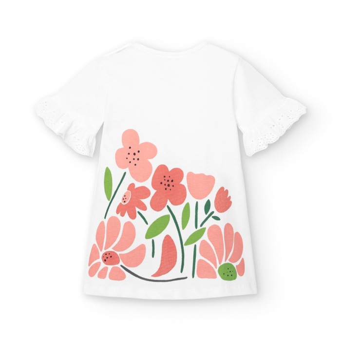 Rochie vara fetite 1-8 ani, bumbac better cotton imprimeu floral, brand Boboli [3]