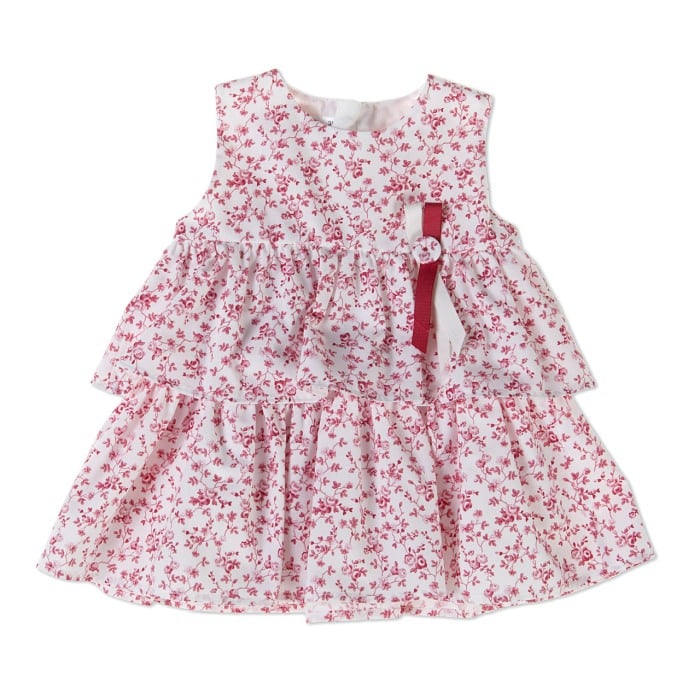 Rochie vara fetite , bumbac imprimat floral, Babybol [1]