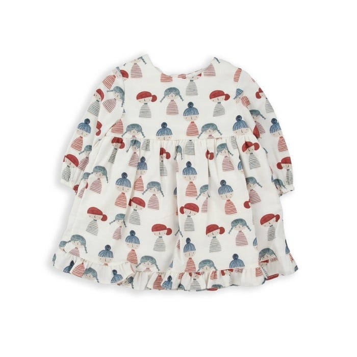 Rochita bebe fetita, bumbac, imprimeu fetite, Babybol [1]