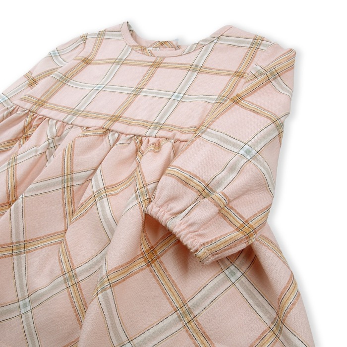 Rochita fetite 1-8 ani, bumbac Oeko-Tex, dungi, roz, Babybol [3]