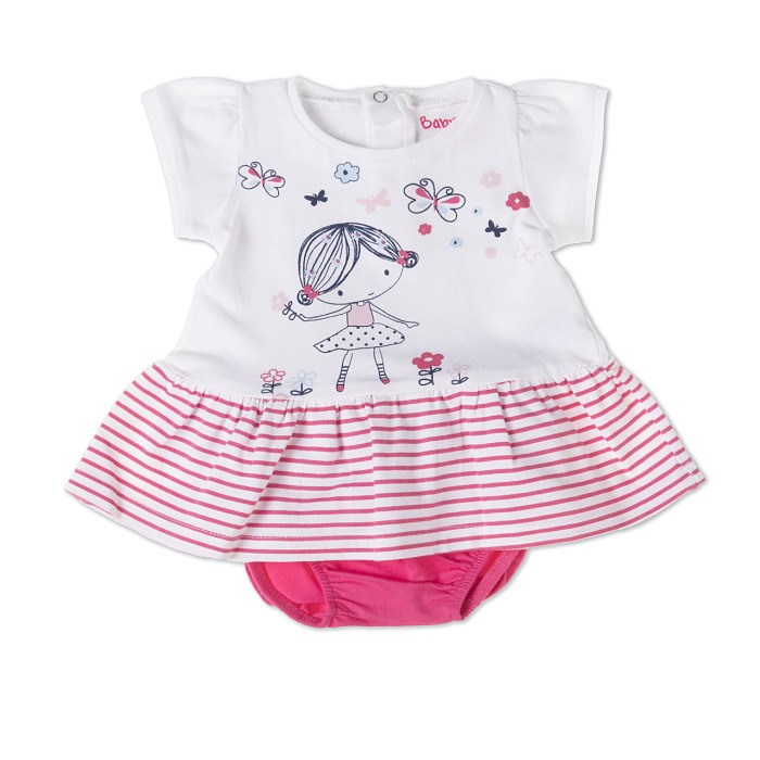 Rochita jersey bebe fetita cu chilot, Babybol [1]