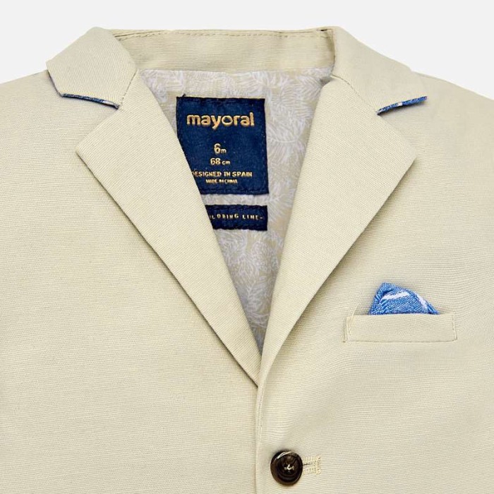 Sacou elegant bej bebe Mayoral [3]