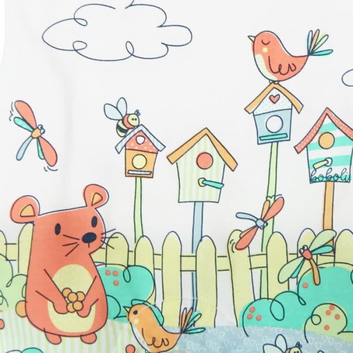 Salopeta bebe vara colorata Boboli [3]