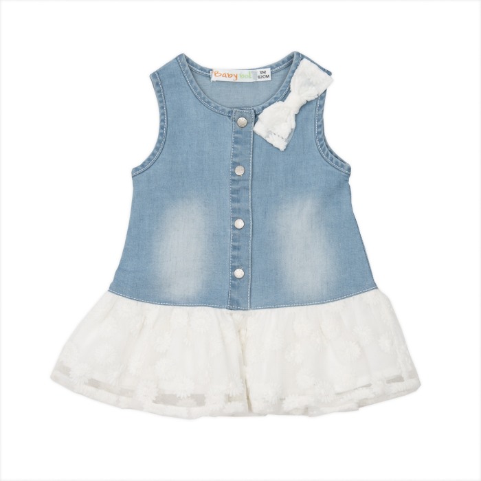Sarafan fetite Babybol denim [1]