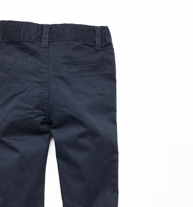 Set baiat camasa maneca lunga si pantalon chino navy , Babybol [3]