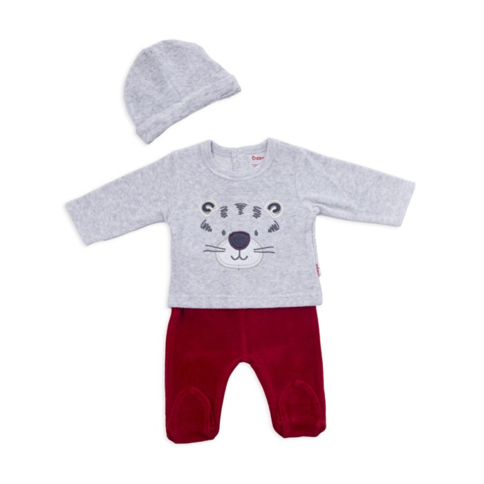 Set bebe baiat tricou&pantalonas&caciulita Babybol [1]