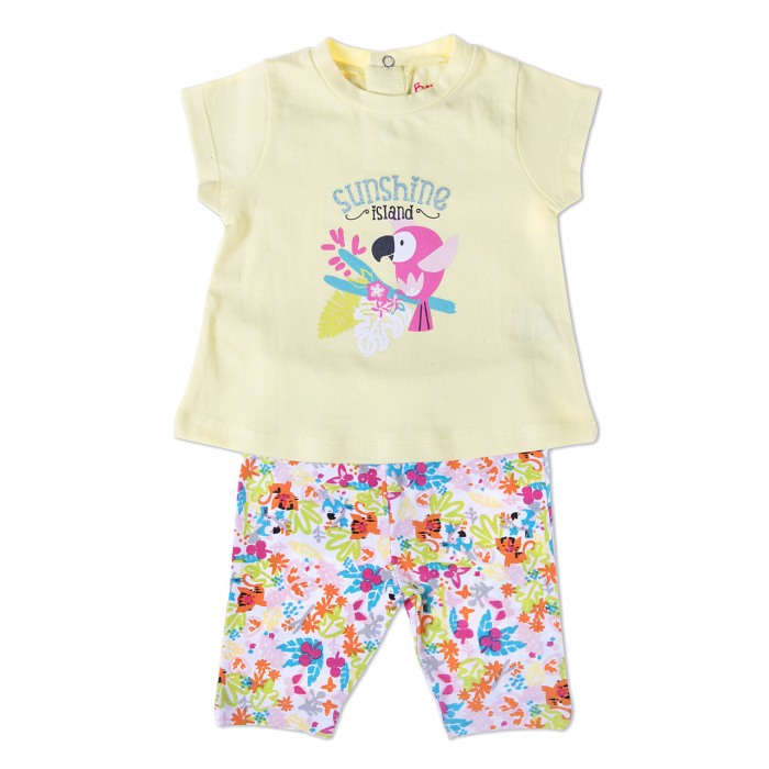 Set din doua piese Babybol, fetite , galben [1]