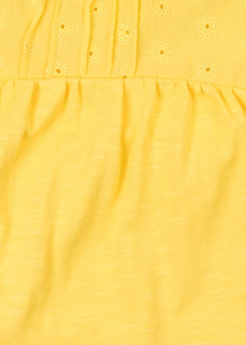 Set fetite , bluzita galbena si colant flori galbene 3/4 ,Losan [2]