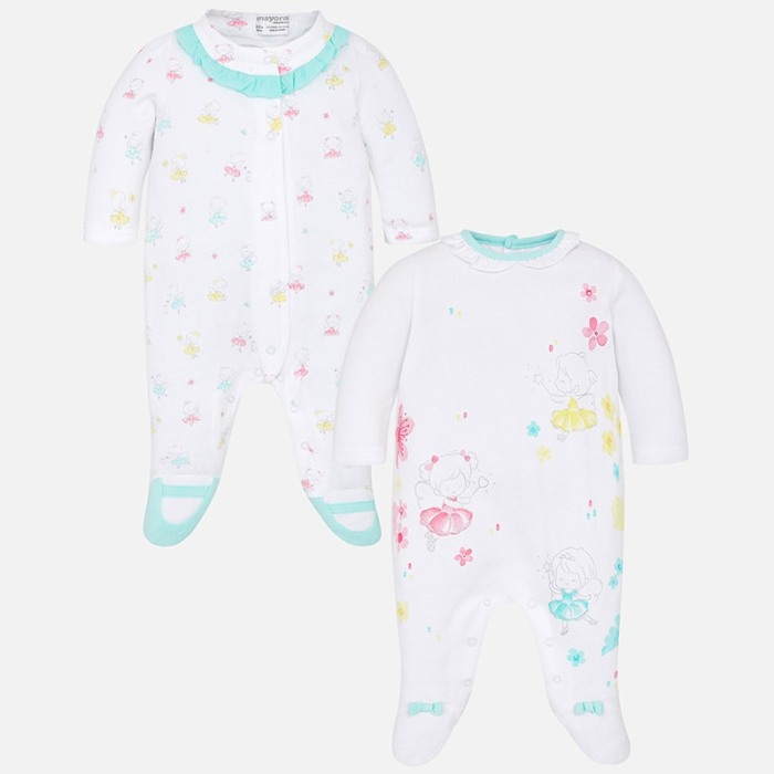 Set salopete bebe fetita, imprimeu fetite Mayoral [1]