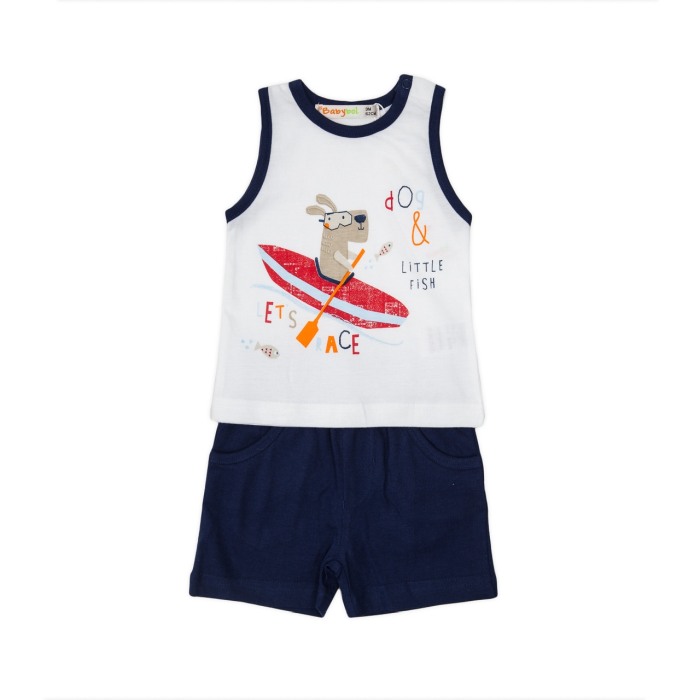 Set vara bumbac baieti , navy, Babybol [1]