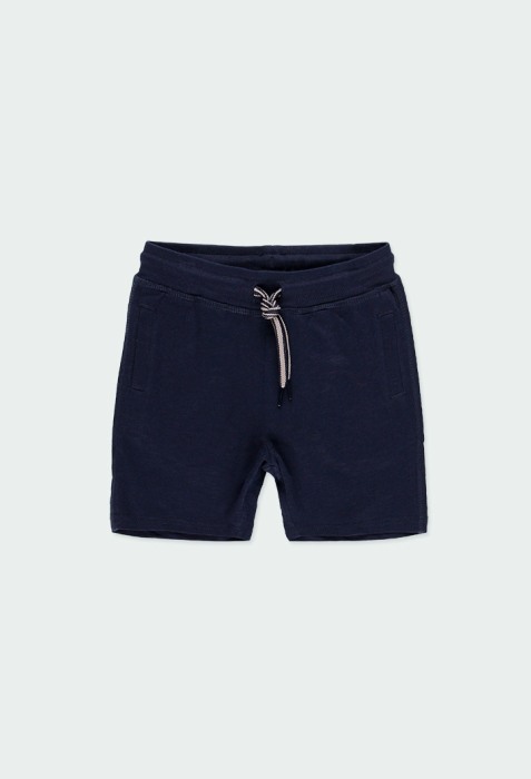 Set vara, tricou cu pantaloni scurti baiat, bumbac, mustar, Boboli [3]