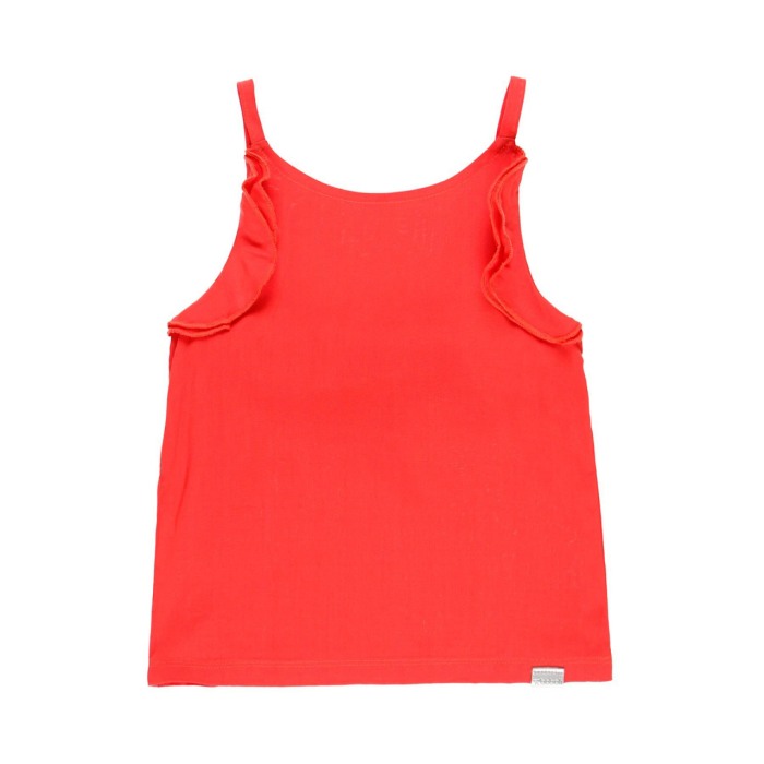 Top cu bretele fete, vascoza, rosu, Boboli [1]