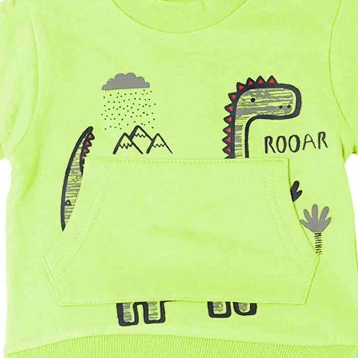 Trening baiat 2 piese, imprimeu dinozaur, fistic , Babybol [2]