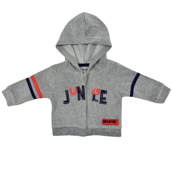 Trening baieti din catifea 3 piese, Babybol [3]