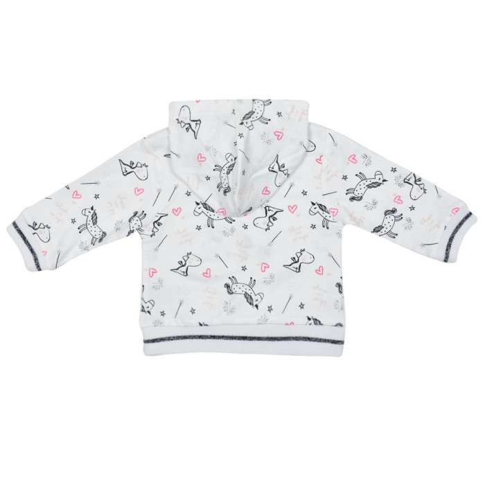 Trening bumbac 3 piese fete, imprimeu unicorn, Babybol [7]