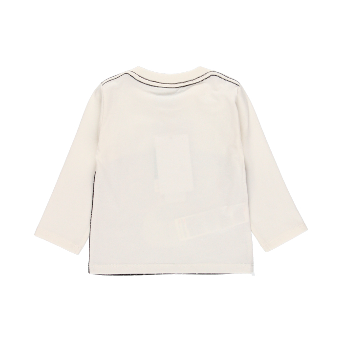 Tricou baiat, maneca lunga, bumbac, imprimeu grafic, brand BOBOLI [2]
