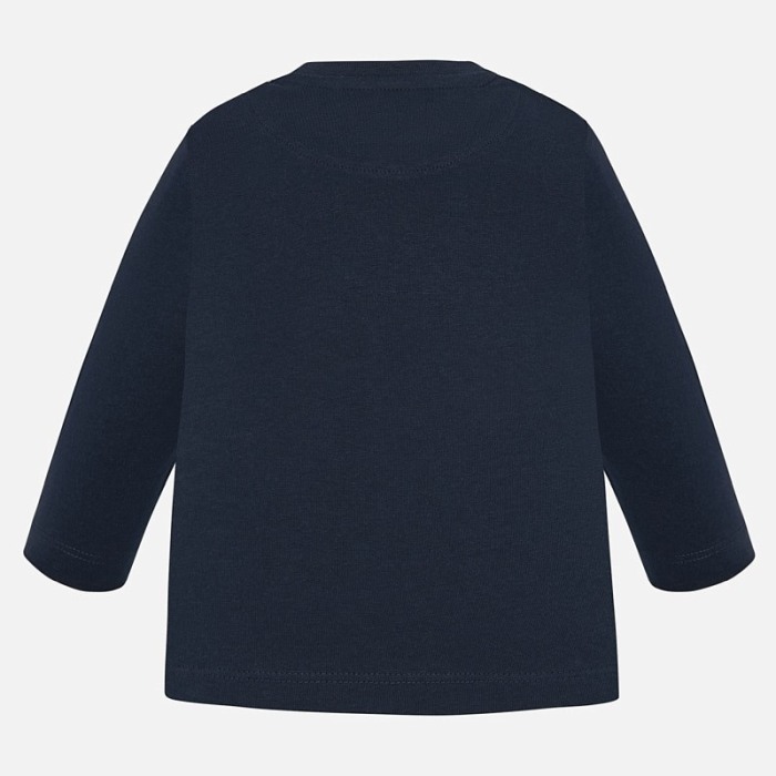 Tricou bebe baiat,imprimeu catel, navy, Mayoral [2]