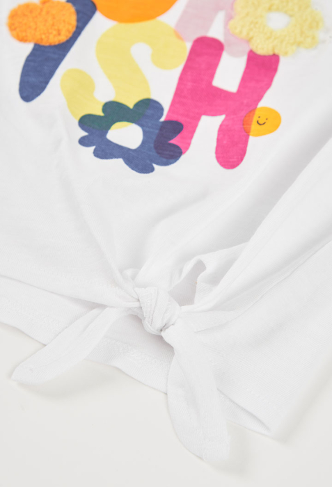 Tricou fete 1-8 ani, bumbac better cotton, imprimeu floral, brand Boboli [4]