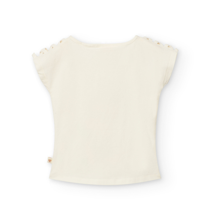 Tricou fete 4-14 ani, gama CHIC , imprimeu multicolor, bumbac better cotton, brand Boboli [2]