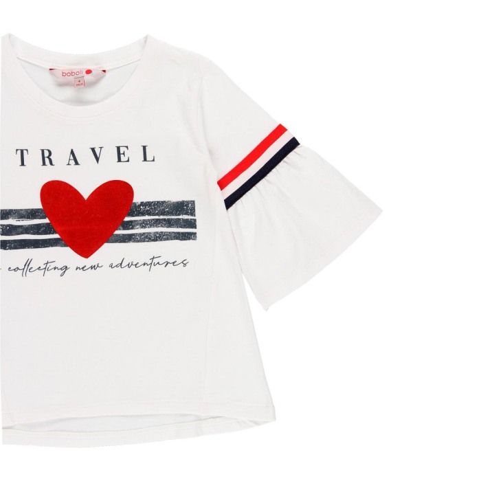 Tricou fete 7 - 16 ani cu maneca 3/4,Boboli [3]