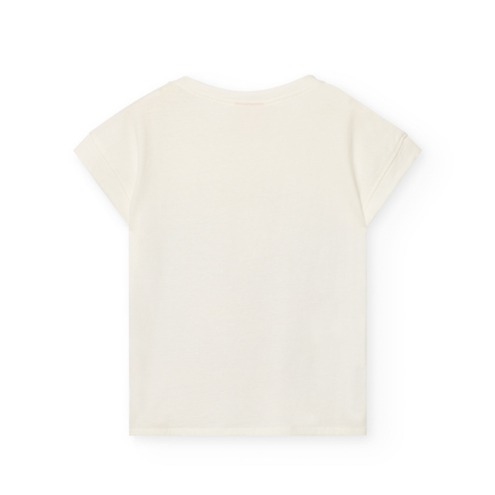 Tricou fete maneca scurta, imprimeu fetita multicolor, bumbac better cotton, brand Boboli [2]