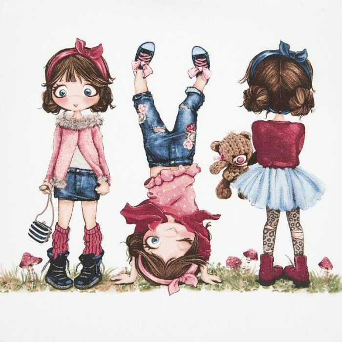 Tricou fetite 3-24 luni, alb , Mayoral [3]