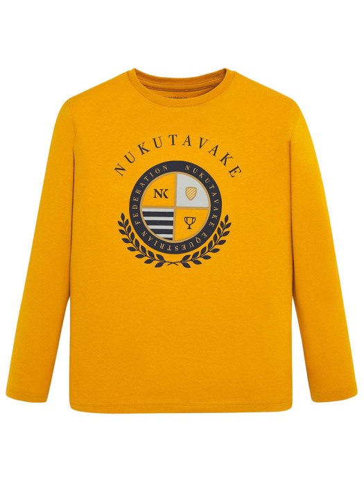 Tricou maneca lunga baiat 10-16 ani, mustar, Mayoral [1]