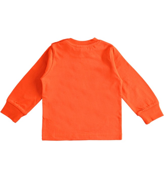 Tricou maneca lunga baiat,orange,iDO [2]