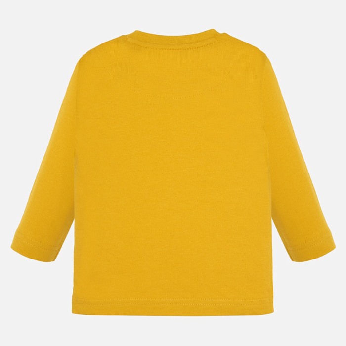 Tricou maneca lunga bebe baiat, mustar, Mayoral [2]