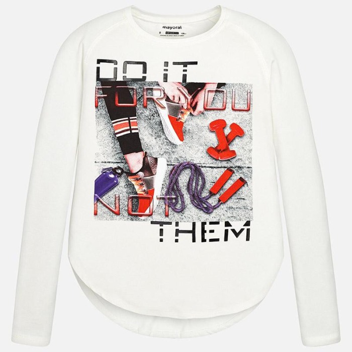 Tricou maneca lunga fete 8-16 ani , Mayoral [1]