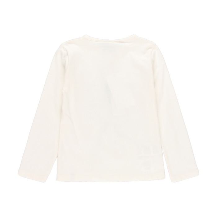 Tricou maneca lunga fete, bumbac, new york, Boboli [2]