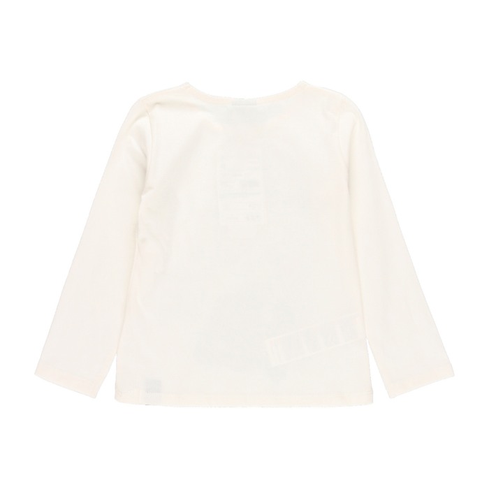 Tricou maneca lunga fetite, imprimeu catifelat, Boboli [2]