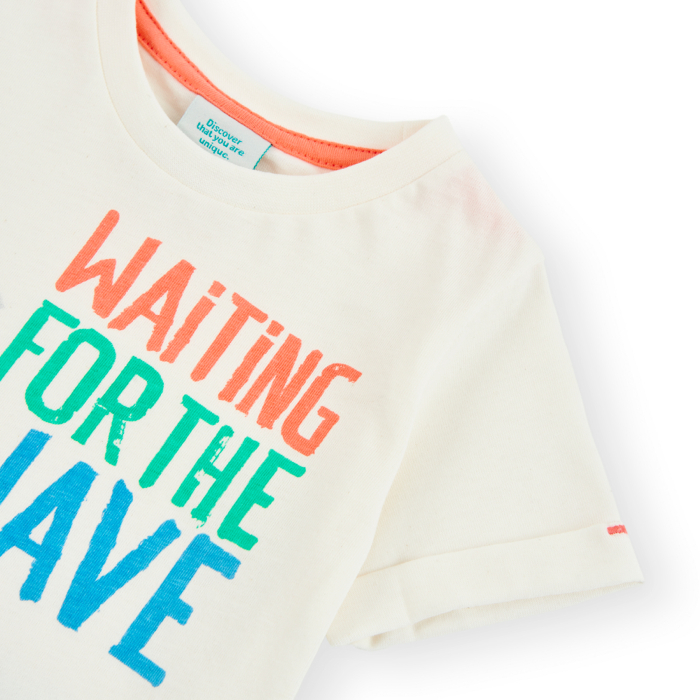 Tricou maneca scurta baieti 1-8 ani, imprimeu Rinocer cu ochelari, brand Boboli [4]