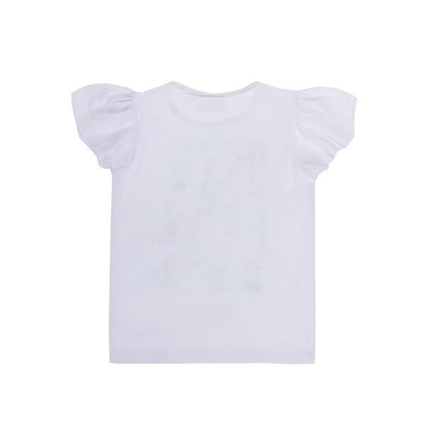 Tricou maneca scurta fete cu imprimeu flori, Ubs2 [2]