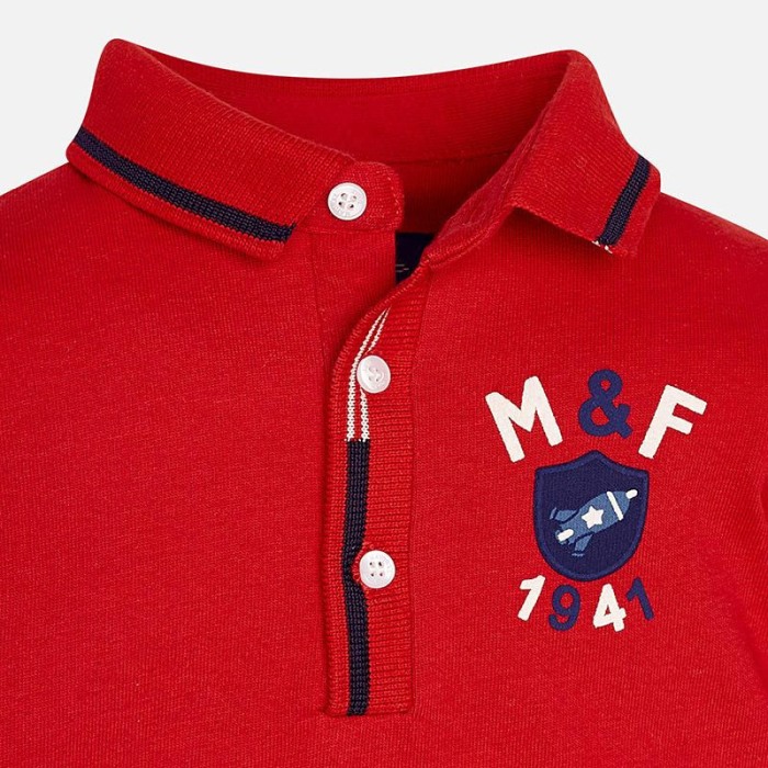 Tricou polo cu maneca lunga baiat Mayoral [3]