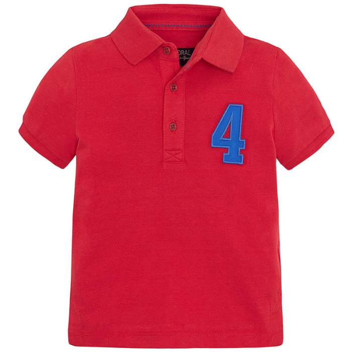 Tricou polo cu maneca scurta baiat, rosu, Mayoral [1]