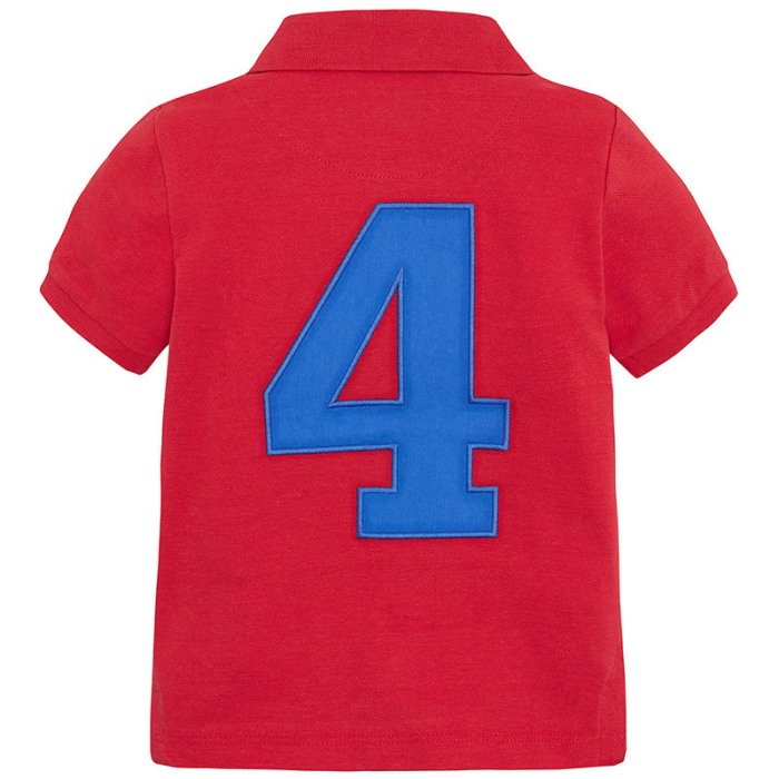 Tricou polo cu maneca scurta baiat, rosu, Mayoral [2]