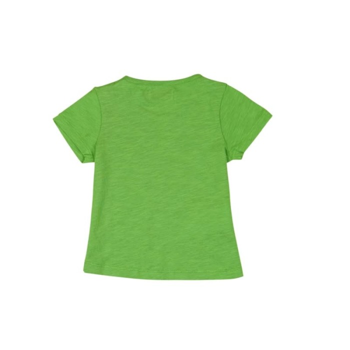 Tricou verde fetite cu imprimeu, Boboli [2]
