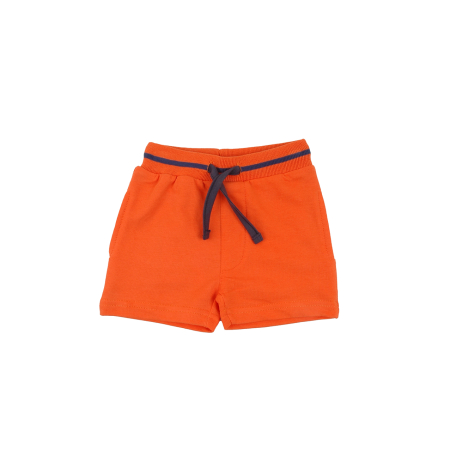 Pantaloni scurti/lungi - Pantaloni scurti baieti, bumbac, orange, brand Babybol