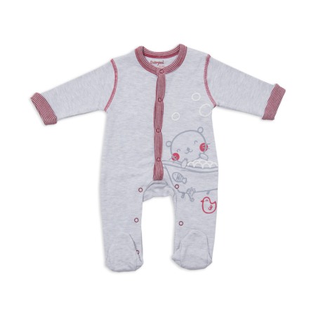 Fete/Baieti 0-24 luni - Babybol Salopeta bebe baiat, gri 28063
