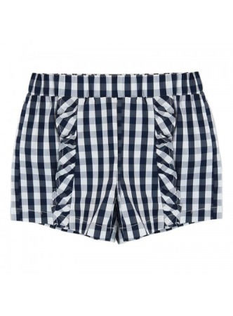 Babybol Set 3 piese fete tricou & pantalon scurt& bandana, navy [4]