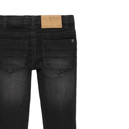 Blugi baiat 8-16 ani, negri, strech, Boboli [3]