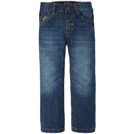 Baieti - Blugi Mayoral baieti, denim, aspect uzat