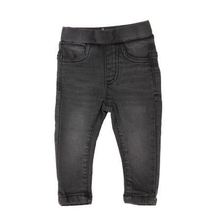 Fete - Blugi tip colant negri fetite, strech, Babybol