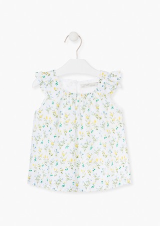 Fete/Baieti 2- 16 ani - Bluza fete imprimeu flori galbene, Losan