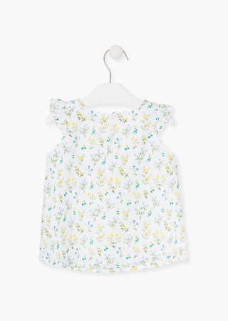 Bluza fete imprimeu flori galbene, Losan [1]