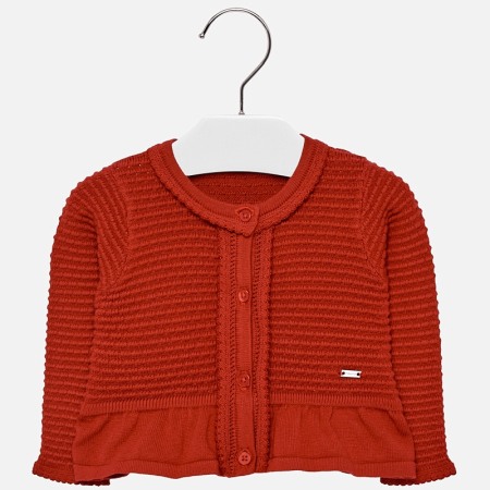 Fete - Bolero tricotat fete Mayoral rosu