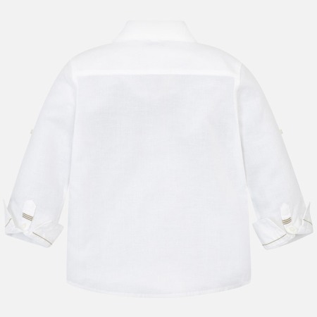 Camasa alba baiat 2-9 ani maneca lunga Mayoral, alba [1]