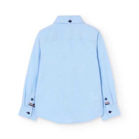 Camasa baiat, bumbac better cotton, bleu, brand Boboli [1]